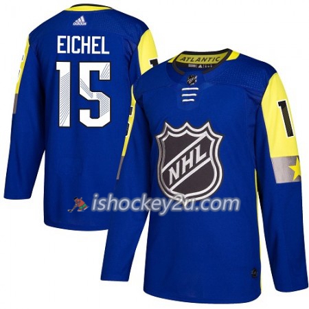 Buffalo Sabres Trøje Jack Eichel 15 2018 NHL All-Star Atlantic Division Adidas Royal Blå Authentic